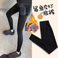 批发实拍2025秋冬加绒新款孕妇裤打底裤春秋外穿鲨鱼裤瑜伽裤秋季长裤