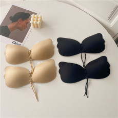 批发*实拍不减价~胸贴乳贴防滑上托聚拢无痕硅胶<b class='q'>文胸</b>送<b class='q'>透明</b>后背带