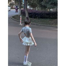 批发童装女童ins百褶裙夏季a字半身裙裤蓬蓬蛋糕裙超短裙<b class='q'>亲子装</b>