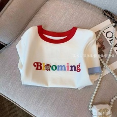 批发<b class='q'>女</b><b class='q'>童</b>短袖t恤2026夏装新款大童修身半袖上衣儿童<b class='q'>夏季</b>洋气短款体恤