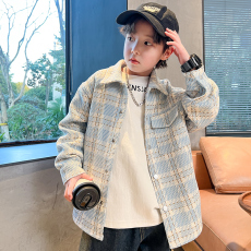 批发男童秋装外套春秋款2024新款<b class='q'>儿童</b>秋季上衣中大童<b class='q'>夹克</b>洋气痞帅炸街