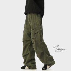 批发2025新款宽松休闲裤男韩版潮流百搭裤子春秋季坠感阔腿拖地长裤