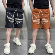 批发2025夏季<b class='q'>男士</b>印花休闲短裤薄冰丝速干中裤宽松沙滩五分裤青年潮款
