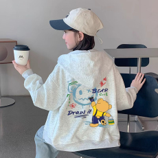 批发<b class='q'>男童</b>开衫<b class='q'>拉链</b>连帽外套加绒秋冬款2025新款中大儿童棒球服秋季上衣