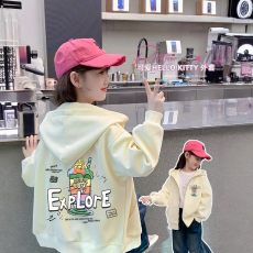 批发<b class='q'>男童</b>开衫<b class='q'>拉链</b>连帽外套加绒秋冬款2025新款中大儿童棒球服秋季上衣