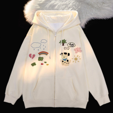 批发<b class='q'>男童</b>开衫<b class='q'>拉链</b>连帽外套加绒秋冬款2025新款中大儿童棒球服秋季上衣