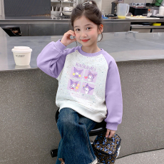 批发纯棉卫衣~秋冬加绒加厚彩点卫衣