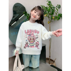 批发拉布布 烫钻毛衣