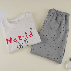 馨依 秋冬季套头保暖睡衣女款家居服薄绒蚕丝羊毛绒德绒薄款套装