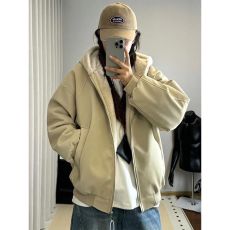 批发 座山雕原版荔枝纹皮兔毛棉服 荔枝纹皮座山雕外套男女款冬季