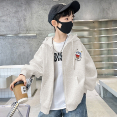 批发<b class='q'>男童</b>开衫<b class='q'>拉链</b>连帽外套加绒秋冬款2025新款中大儿童棒球服秋季上衣