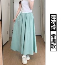 批发<b class='q'>女</b><b class='q'>童</b>阔腿裤<b class='q'>夏季</b>2026新款儿童薄款裙裤中大童韩版宽松九分休闲裤子