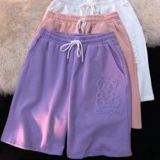 批发女童短裤夏季薄款洋气中裤<b class='q'>儿童</b>宽松休闲五分裤中大童夏装运动裤子