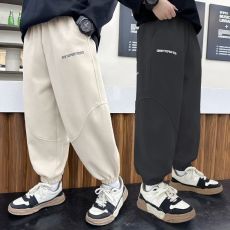 批发男童裤子春秋款2026新款春款童装春装运动卫裤儿大童秋季休闲长裤