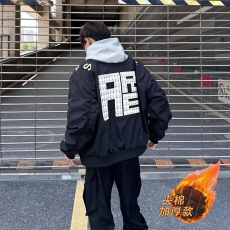 批发 加棉夹棉三防棉服【731 常规款】潮牌街头棒球服外套男士春秋季