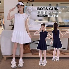 批发女童<b class='q'>连衣裙</b>夏季2026新款<b class='q'>儿童</b>洋气polo裙夏装大童女孩网红运动裙子