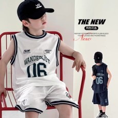 批发<b class='q'>男童</b>夏<b class='q'>装</b>套装2026新款背心运动球衣中大儿童夏季男孩速干篮球服潮