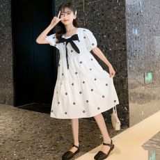 批发女童连衣裙童装2026新款中大童洋气夏季小女孩<b class='q'>衣服</b>儿童装公主裙子