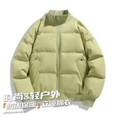 批发秋冬季立领棉服男士宽松潮牌加厚外套美式保暖棉衣棉袄上衣男