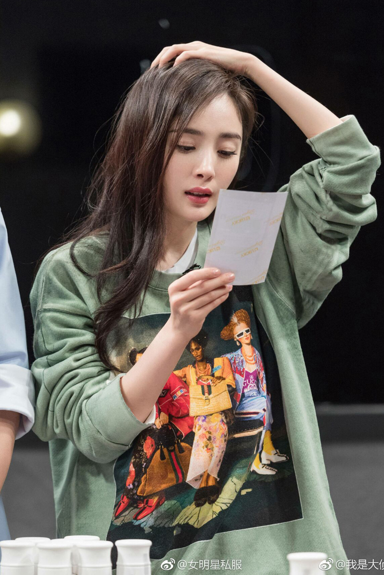 明星杨幂同款ins超火的卫衣2018新款女秋长袖韩版宽松加厚加绒女