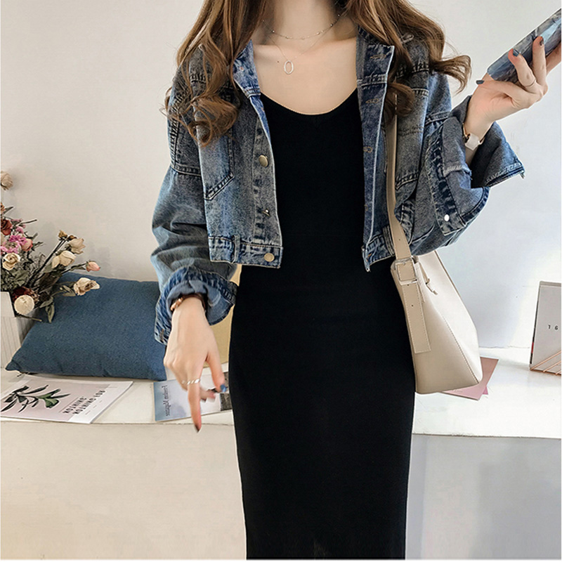 黑色两件套套装