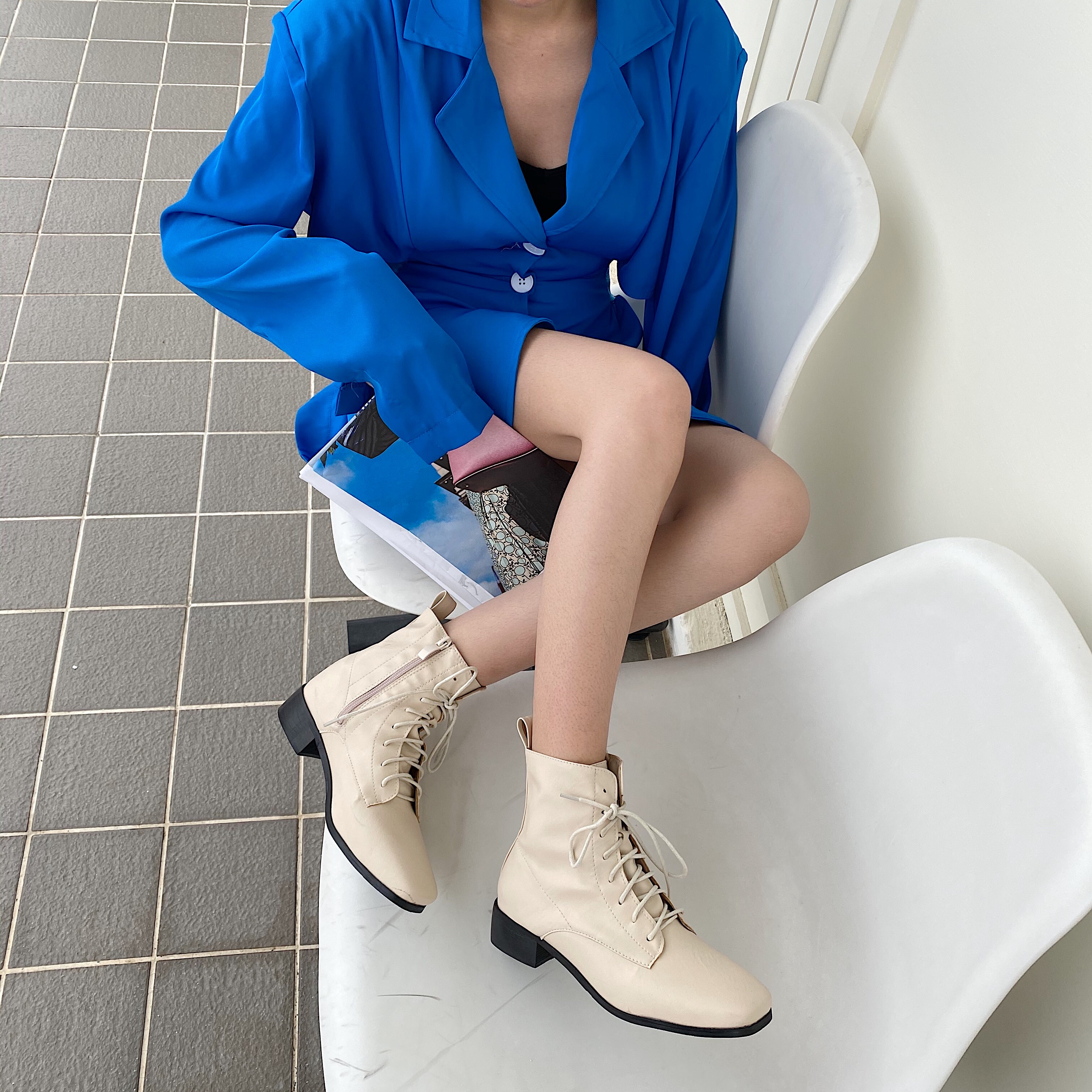 韩国老板娘同款女靴