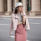 粉色皮衣女装秋季2020新款韩版时尚甜美淑女气质长袖搭配短款外套轮播图4