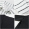Polo领竖条衬衫+黑色针织马甲两件套女2020春季新款韩版时尚上衣轮播图4