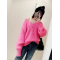 毛衣女2020年秋冬新款经典V领韩版休闲范儿宽松针织打底毛衣女轮播图2