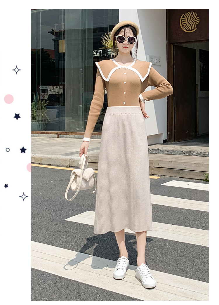 包臀一步裙女秋冬中长款2021新款加厚毛线裙子_彤彤家服饰lxjdd2d3342