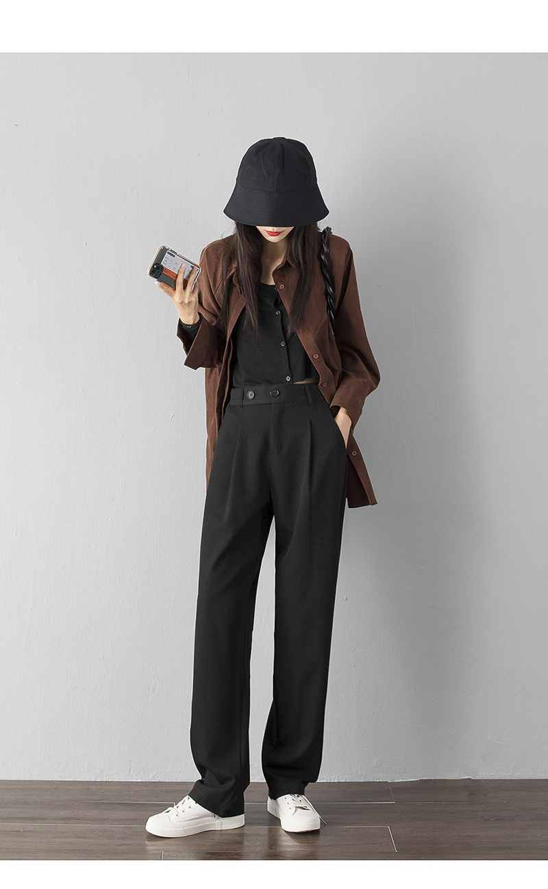 爆款工装裤 西裤棚拍 爆款模特拍摄