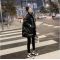 黑色亮面羽绒服女中长款2020年新款爆款时尚黑色韩版冬季外套潮轮播图1