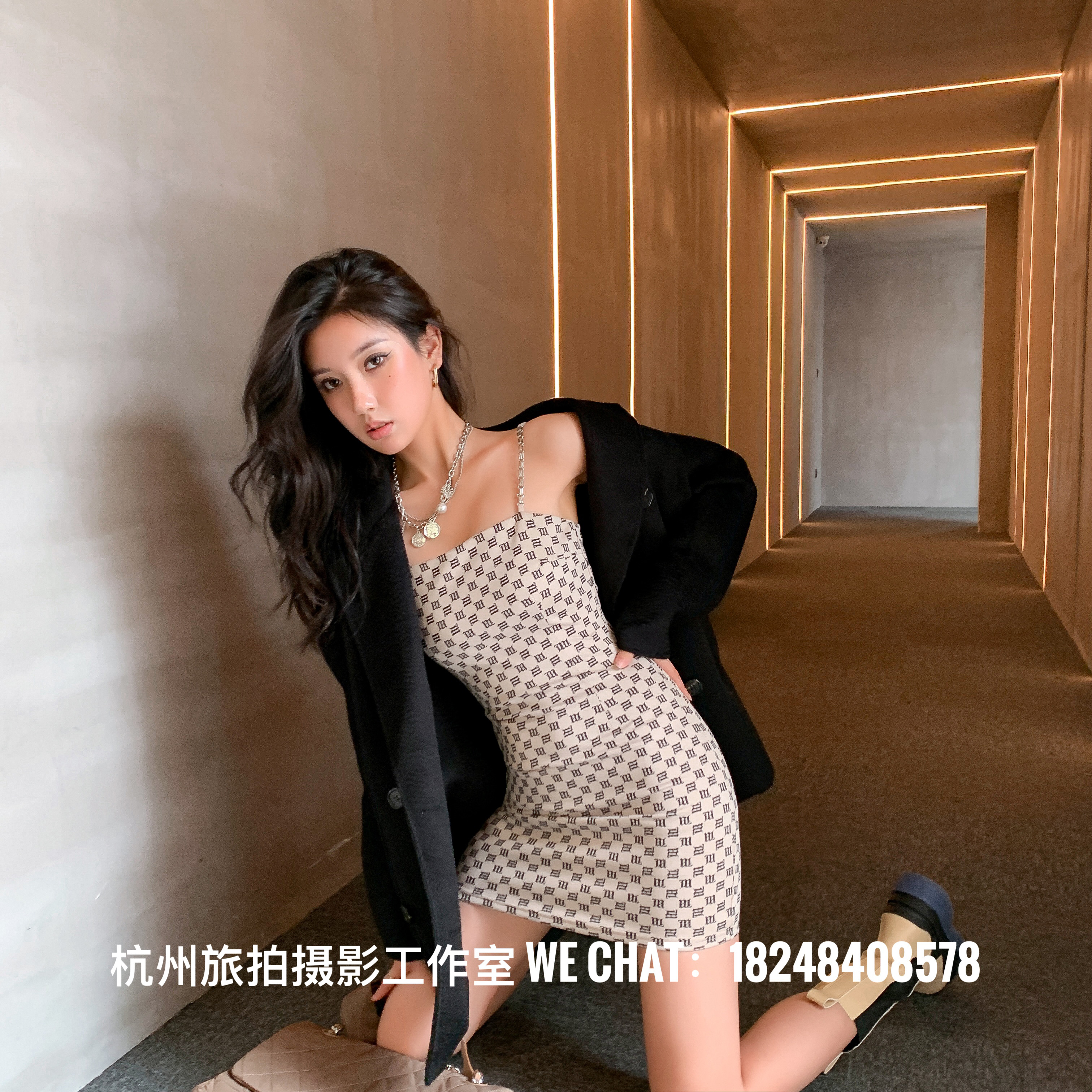 杭州女装拍照淘宝服装拍摄网红店主风摄影模特拍摄淘女郎西装摄影