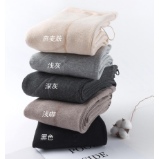 实拍3种春秋薄款羽毛绒孕妇竖条纹打底袜子羊糕绒加绒加厚一体裤