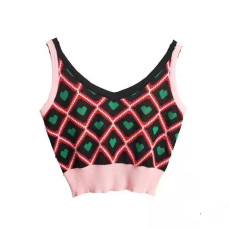 批发新款针织内搭小吊带无袖甜美粉色<b class='q'>背心</b>女夏外穿<b class='q'>露</b><b class='q'>脐</b>韩版上衣打底衫