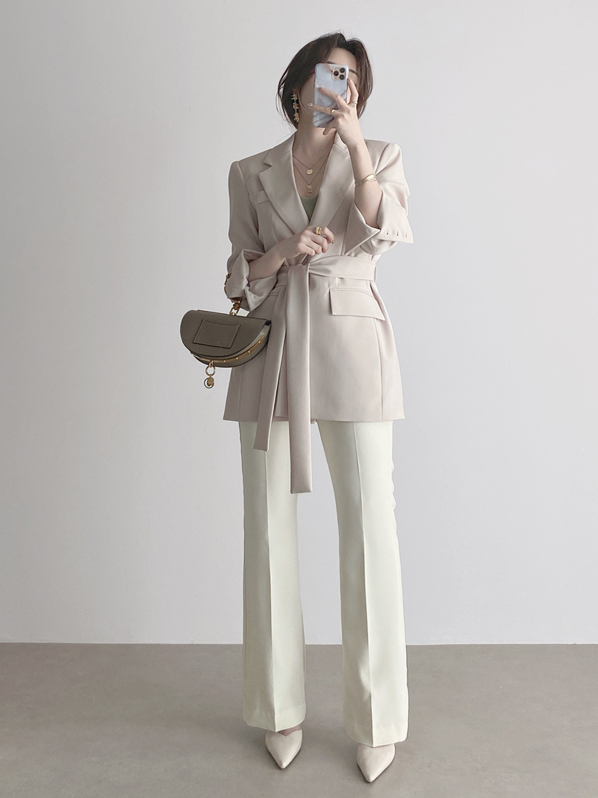 现货 chic  西装女2021春秋新款韩版气质职业宽松休闲英伦风西服