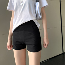 批发打底短裤女<b class='q'>夏</b>防走光安全裤可外穿不卷边高腰黑色薄款内搭保险热裤