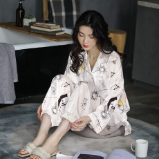 批发纯禧月子服纯棉产后哺乳喂奶衣睡衣纯棉秋冬款家居服套装