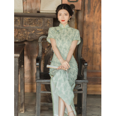 批发海棠说实拍上 翡羽 <b class='q'>旗袍</b>改良连衣裙