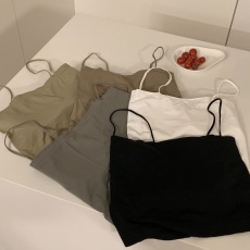 批发实拍~吊带小背心学生打底防走光裹胸女抹胸