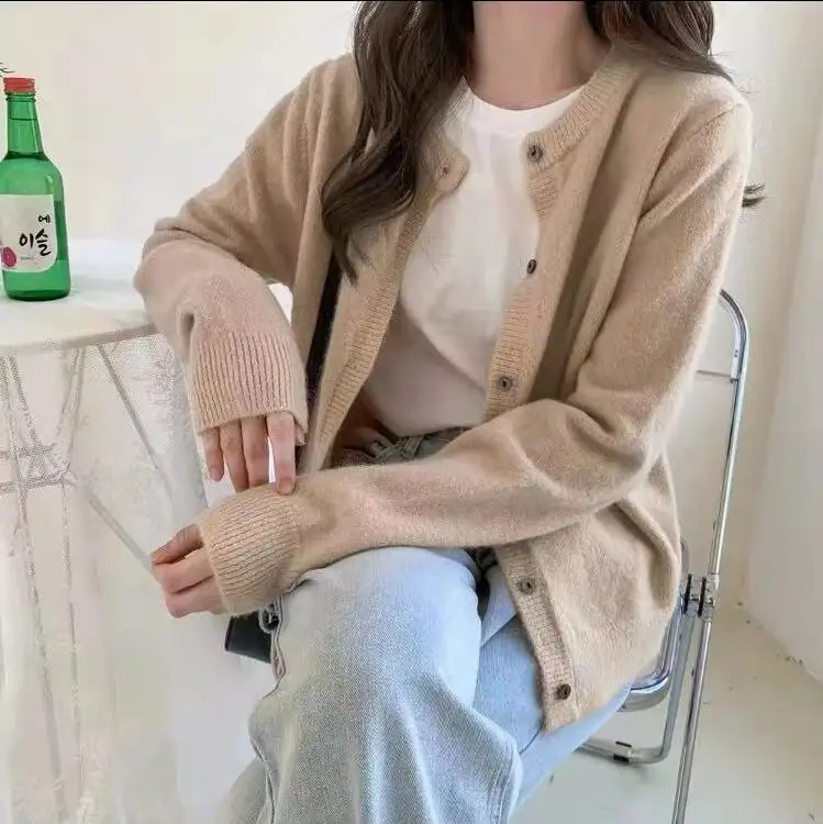 한국인기 울 가디건 상세 이미지 8