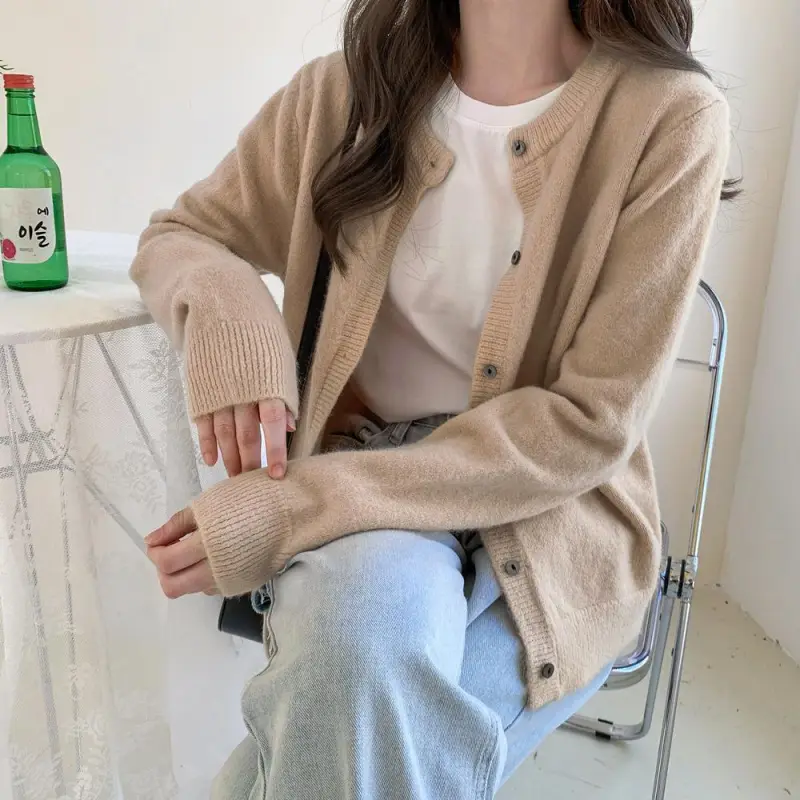 한국인기 울 가디건 상세 이미지 9