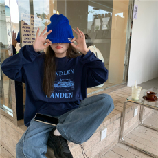 批发实拍实价  设计感打结宽松上衣bf慵懒风<b class='q'>T</b><b class='q'>恤</b>卫衣