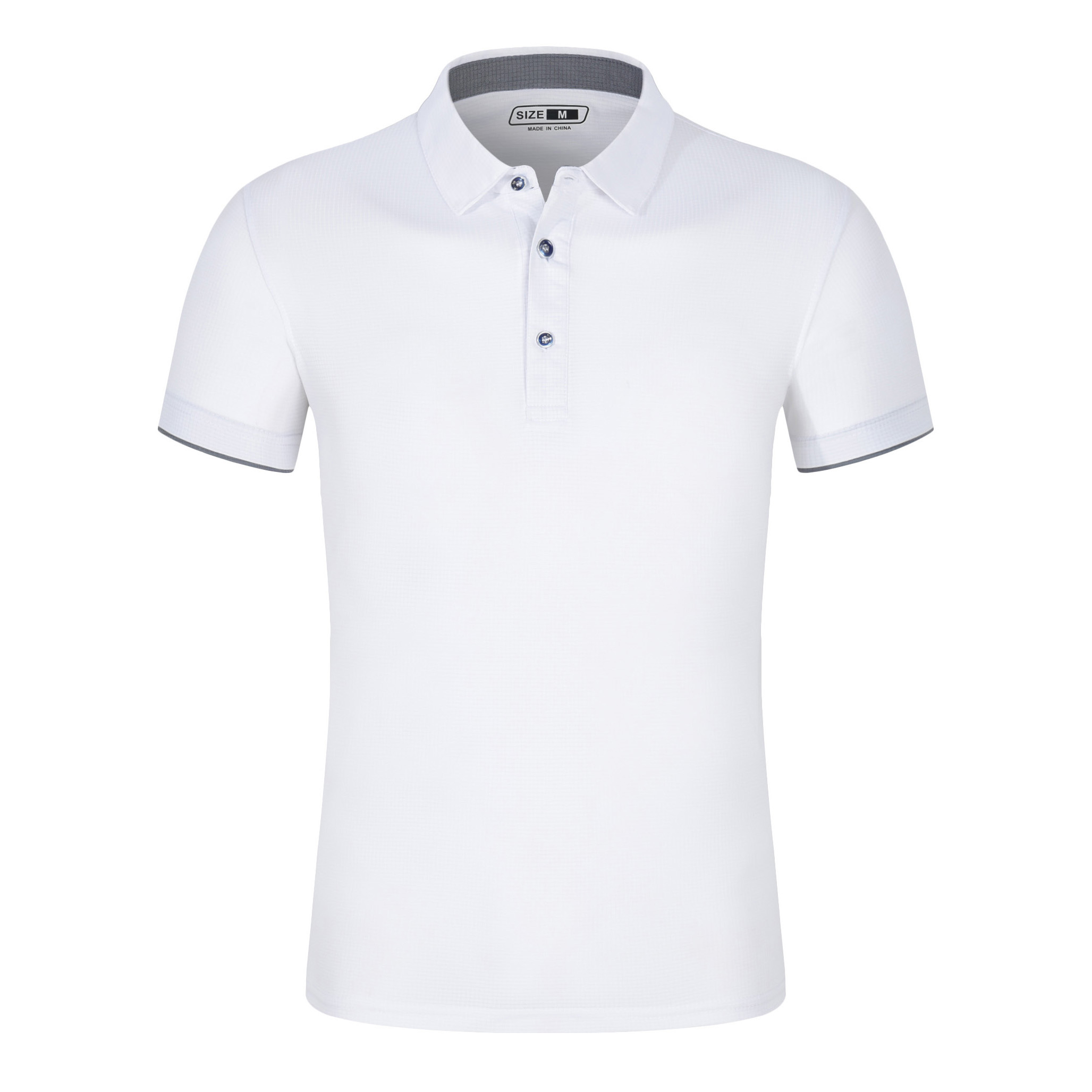 夏季短袖方格速干翻领广告衫polo衫定制社团企业商务工作服印logo