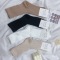 韩国春秋jk麻花日系可爱奶白袜子女中筒袜堆堆袜长袜薄款透气夏季轮播图2