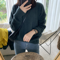 浣熊绒冬季毛衣女秋冬小个子酷女孩穿搭秋季炸街时尚洋气