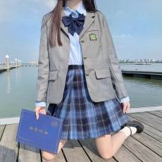 批发实拍 本佐中西装灰色原创正品日系学生<b class='q'>制服</b>西服外套班服