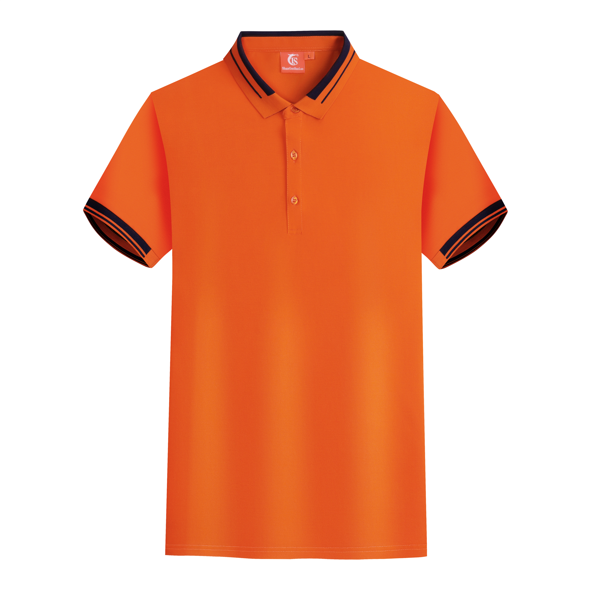 翻领商务polo衫定制工作服高端企业员工广告衫清爽t恤订制印logo