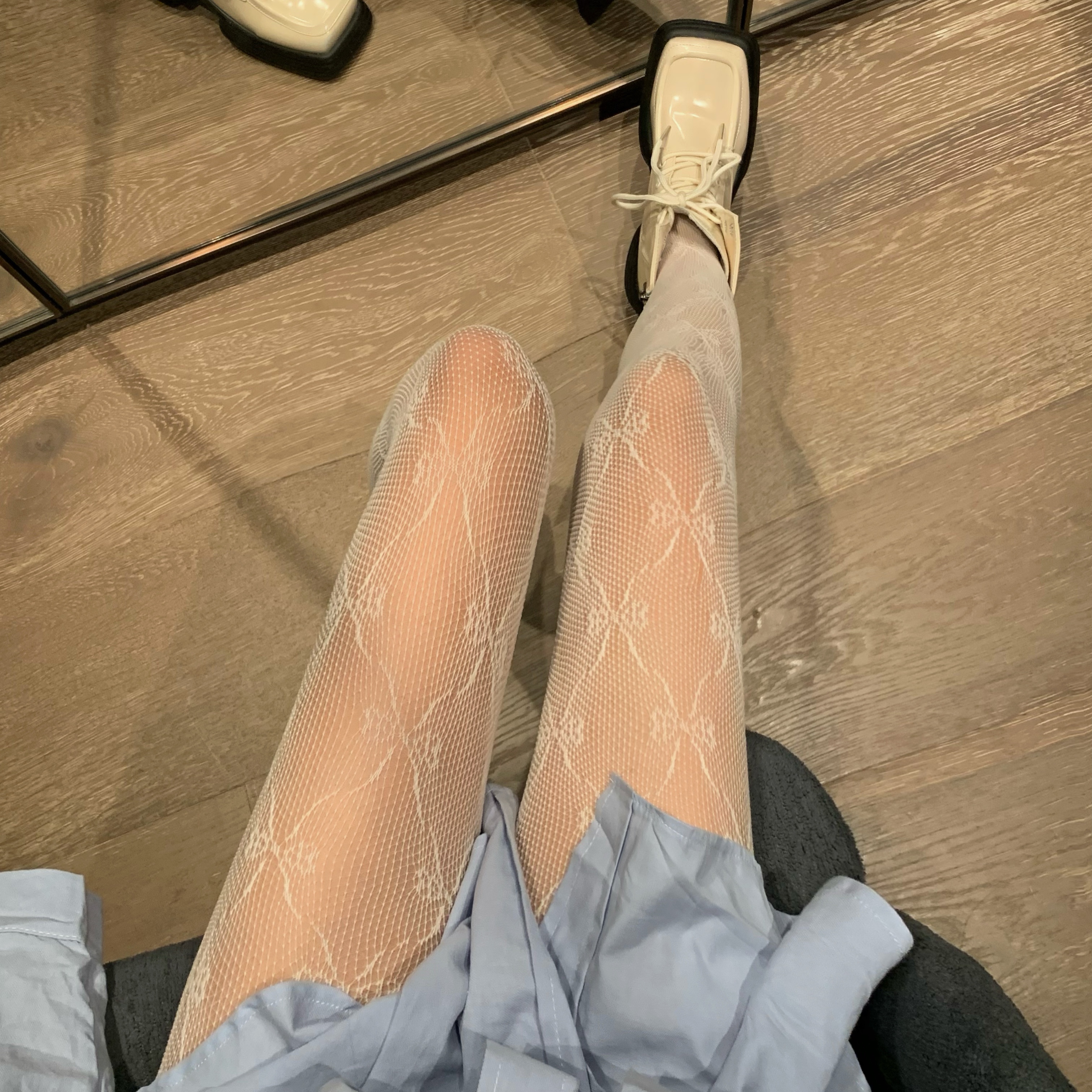 实拍不减价日系洛丽塔百搭蝴蝶结性感网袜少女缕空蕾丝打底连体袜