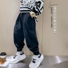 批发男童秋装裤子2021新款<b class='q'>儿童</b>长裤男孩中大童卫裤春秋款休闲<b class='q'>哈伦裤</b>潮
